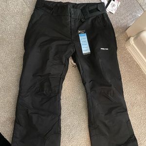 Arctix black waterproof snow ski pants xl